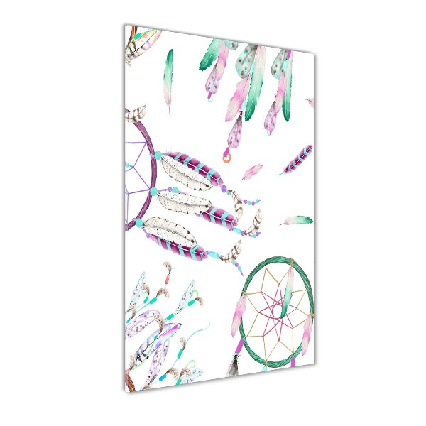 Quadro vetro verticale Acchiappasogni