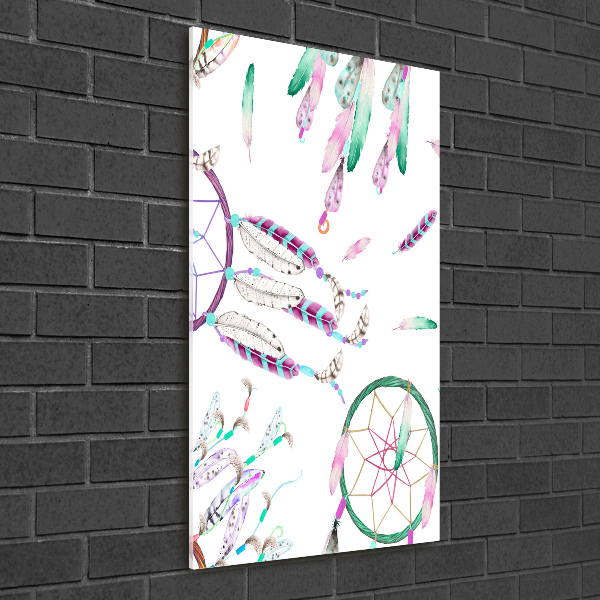 Quadro vetro verticale Acchiappasogni