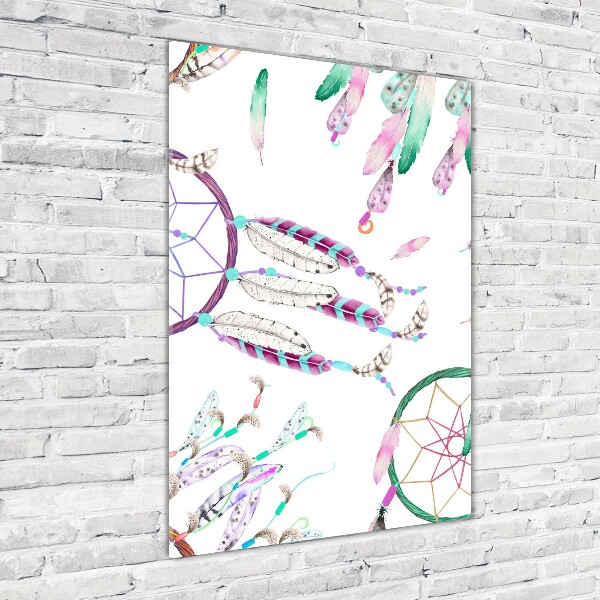 Quadro vetro verticale Acchiappasogni