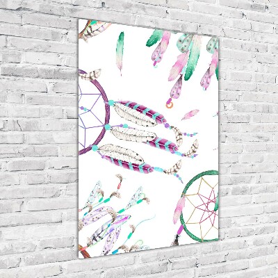 Quadro vetro verticale Acchiappasogni