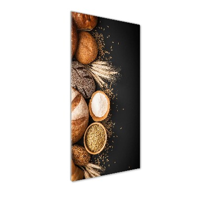 Quadro stampa su vetro verticale Pane