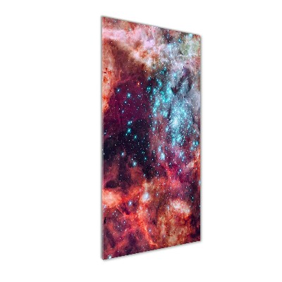 Quadro di vetro verticale Nube di Magellano