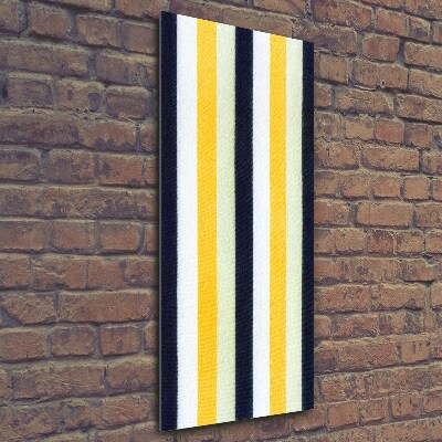 Quadro di vetro verticale Sfondo a righe