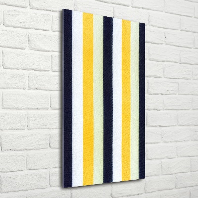 Quadro di vetro verticale Sfondo a righe