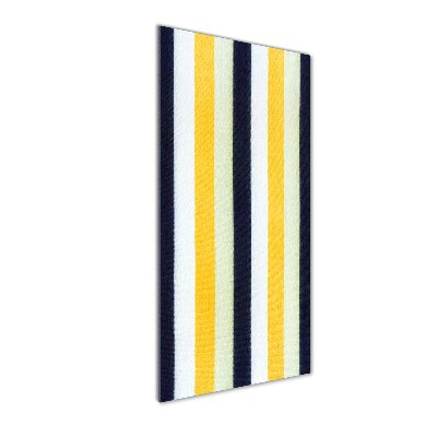 Quadro di vetro verticale Sfondo a righe