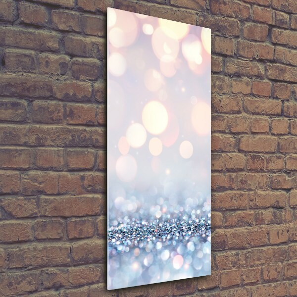 Quadro vetro verticale Sfondo lucido