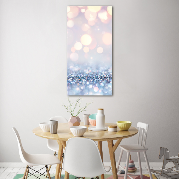 Quadro vetro verticale Sfondo lucido