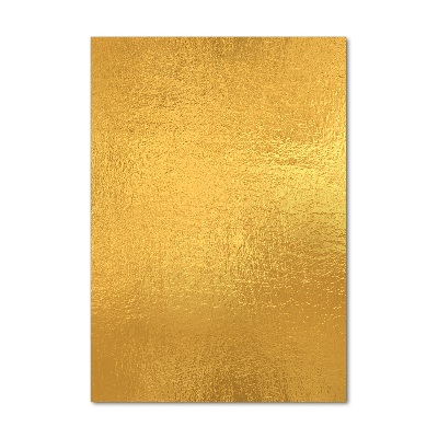 Quadro vetro verticale Sfondo in lamina d'oro