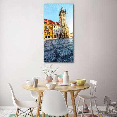 Quadro di vetro verticale Praga, Repubblica Ceca