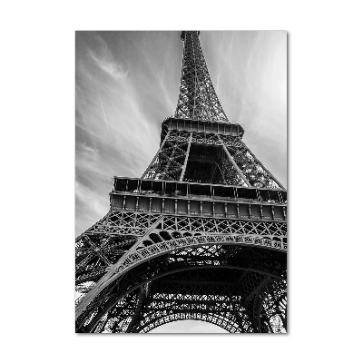 Quadro vetro verticale Torre Eiffel Parigi