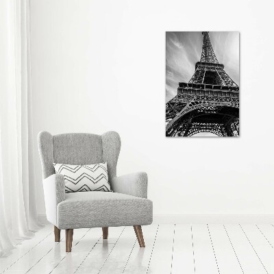 Quadro vetro verticale Torre Eiffel Parigi