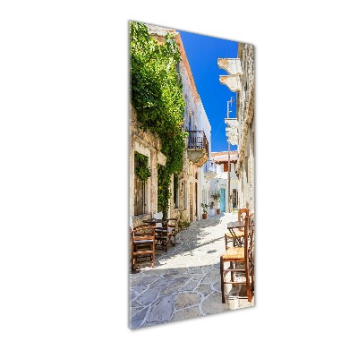 Quadro di vetro verticale Isola di Naxos, Grecia