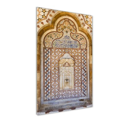 Quadro stampa su vetro verticale Palazzo libanese