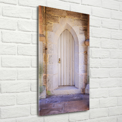 Quadro vetro verticale La porta dei sogni