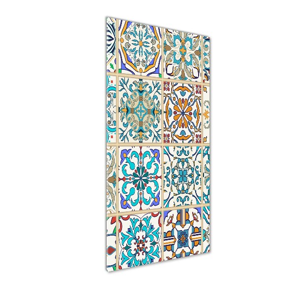 Quadro stampa su vetro verticale Piastrelle in ceramica