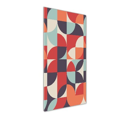 Quadro di vetro verticale Sfondo astratto