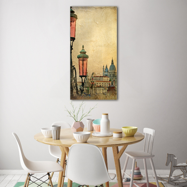 Quadro vetro verticale Venezia, Italia