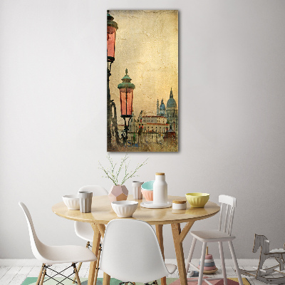 Quadro vetro verticale Venezia, Italia