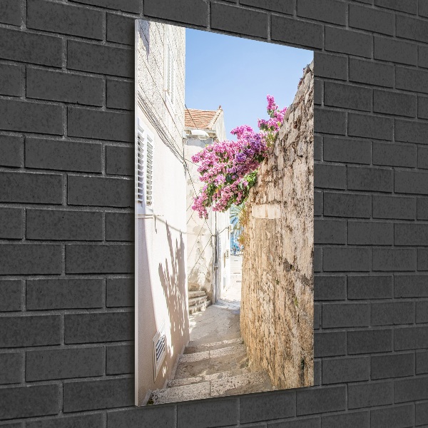 Quadro in vetro verticale Korčula, Croazia