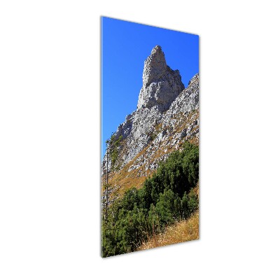 Quadro vetro verticale Piccolo Giewont, Monti Tatra