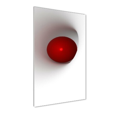 Quadro vetro verticale Sfera astratta