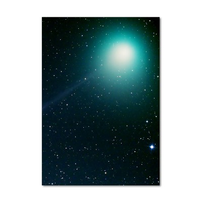 Quadro vetro verticale Galassia