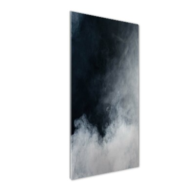 Quadro stampa su vetro verticale Fumo bianco