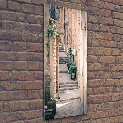 Quadro stampa su vetro verticale Dubrovnik, Croazia
