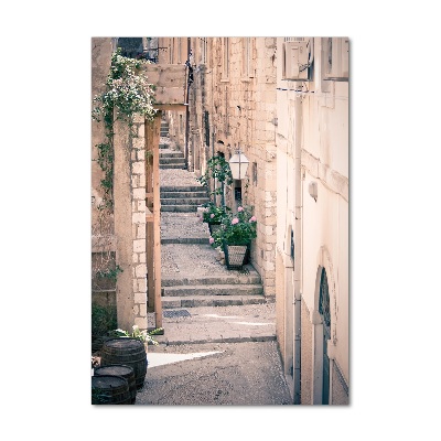 Quadro stampa su vetro verticale Dubrovnik, Croazia