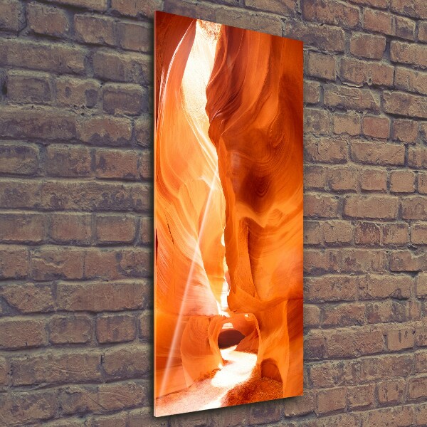 Quadro vetro verticale Canyon