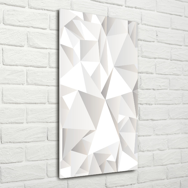 Quadro di vetro verticale Sfondo astratto