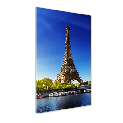 Quadro vetro verticale Torre Eiffel Parigi