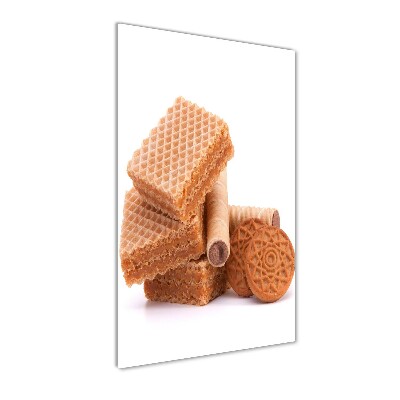 Quadro in vetro verticale Biscotti