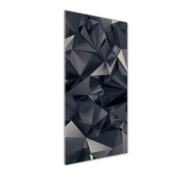 Quadro di vetro verticale Sfondo astratto