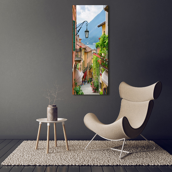 Quadro vetro verticale Strade italiane