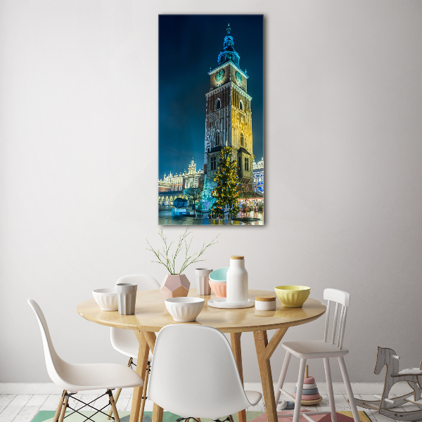Quadro in vetro verticale Cracovia, Polonia