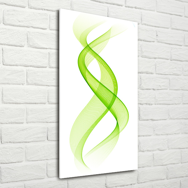 Quadro in vetro verticale Piogge colorate