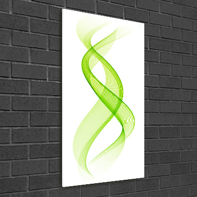 Quadro in vetro verticale Piogge colorate