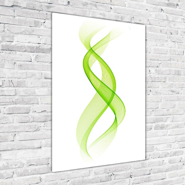 Quadro in vetro verticale Piogge colorate