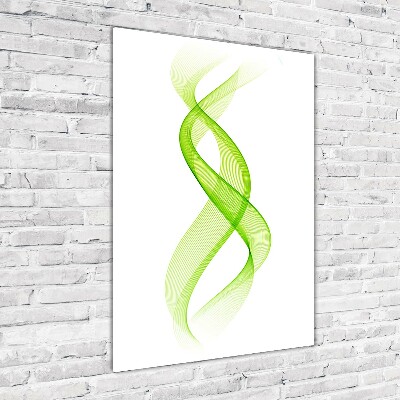 Quadro in vetro verticale Piogge colorate