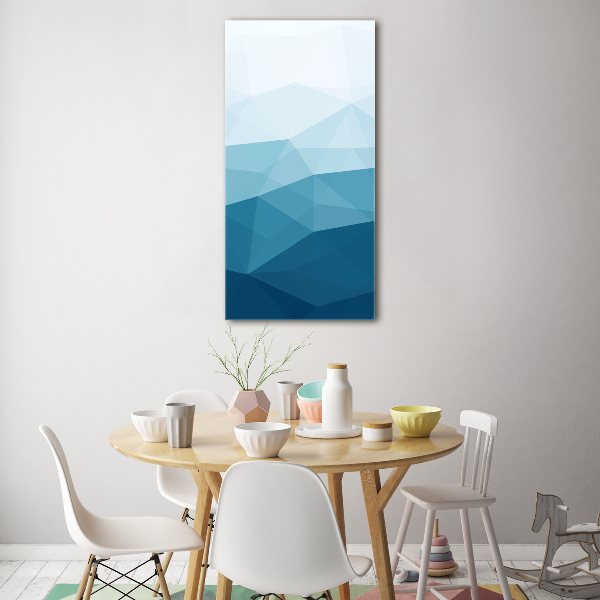 Quadro stampa su vetro verticale Sfondo astratto