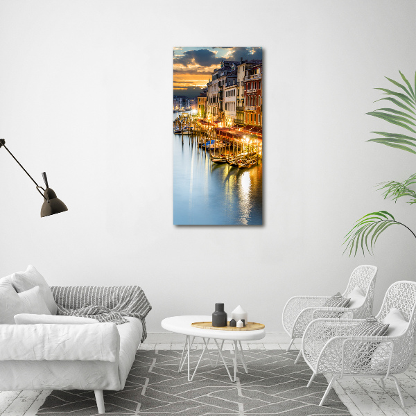 Quadro di vetro verticale Venezia, Italia