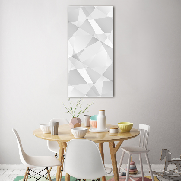 Quadro di vetro verticale Sfondo astratto