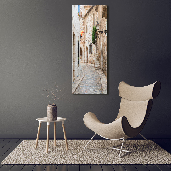 Quadro vetro verticale Strade in Spagna