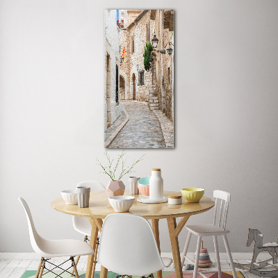 Quadro vetro verticale Strade in Spagna