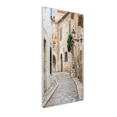 Quadro vetro verticale Strade in Spagna