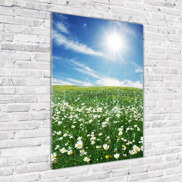 Quadro stampa su vetro verticale Prato