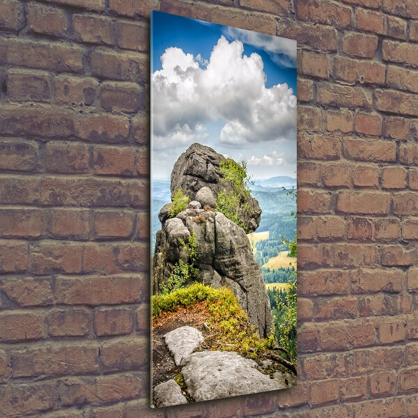 Quadro di vetro verticale Szczeliniec Wielki