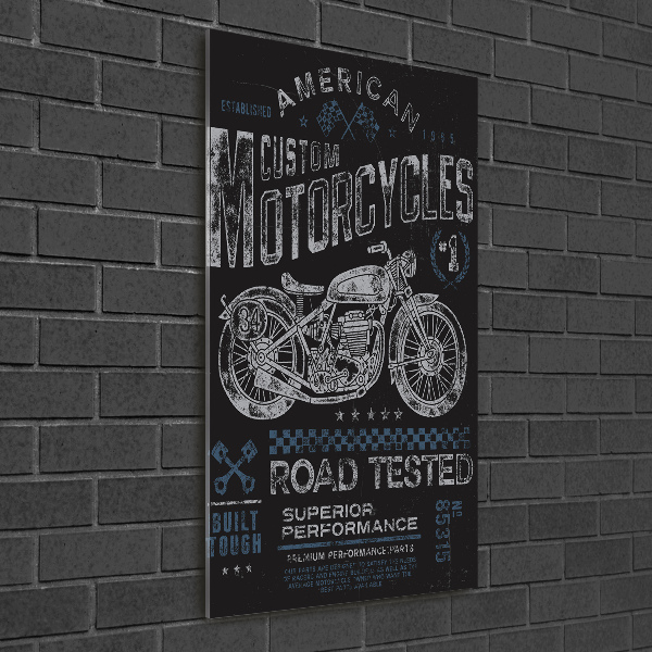 Quadro di vetro verticale Automobilistico