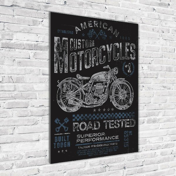 Quadro di vetro verticale Automobilistico